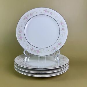 Vintage Maria Y&Y Fine Porcelain Dessert Plates – Set of 4, Japan, 6.5"
